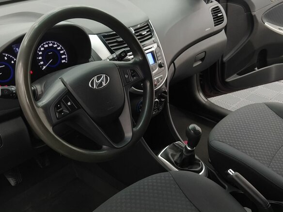 2012 Hyundai Solaris I, фиолетовый, 849000 рублей - вид 18