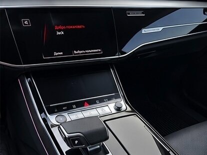 2021 Audi A8 55 TFSI IV (D5) Рестайлинг, серый - вид 7