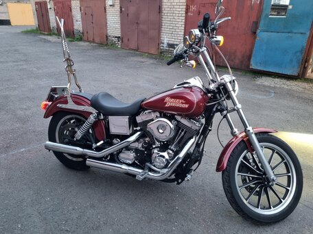 2004 Harley-Davidson Dyna Low Rider, красный, 800000 рублей, вид 5