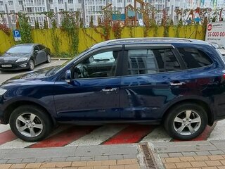 2011 Hyundai Santa Fe II Рестайлинг, синий, 950000 рублей, вид 5
