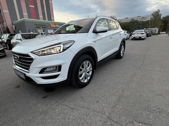 2019 Hyundai Tucson III Рестайлинг, белый, 1999999 рублей
