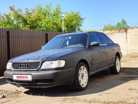 1995 Audi A6 I (C4), чёрный, 350000 рублей, вид 1