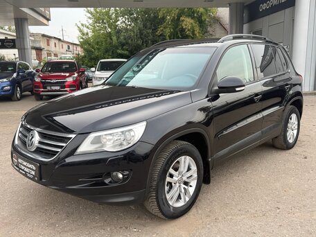 2011 Volkswagen Tiguan I, чёрный, 1120000 рублей, вид 4
