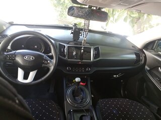 2012 Kia Sportage III, синий, 1250000 рублей, вид 3
