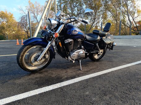 2000 Honda VT 1100, синий, 550000 рублей, вид 1
