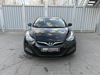 2015 Hyundai Elantra V (MD) Рестайлинг, чёрный, 1095000 рублей, вид 2