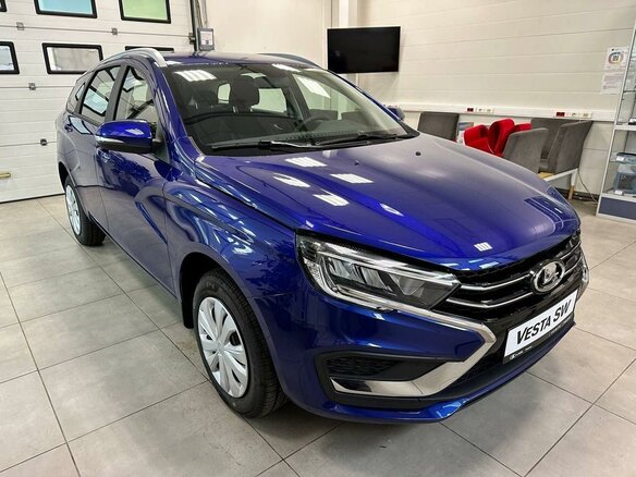 2026 Lada (ВАЗ) Vesta SW I Рестайлинг (NG), синий - вид 5