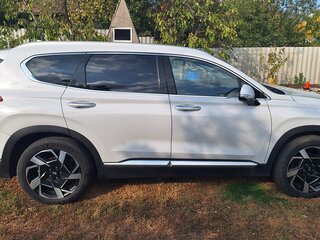 2020 Hyundai Santa Fe IV Рестайлинг, белый, 3500000 рублей, вид 3
