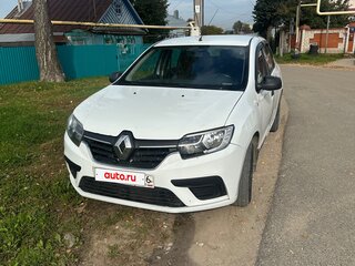 2019 Renault Logan II Рестайлинг, белый, 450000 рублей, вид 1