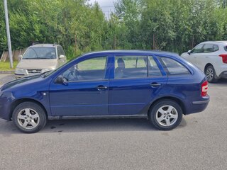 2007 Skoda Fabia I Рестайлинг, синий, 260000 рублей, вид 3