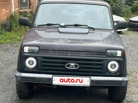 2015 Lada (ВАЗ) 2121 (4x4) I Рестайлинг, фиолетовый, 450000 рублей, вид 2
