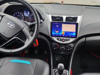 2014 Hyundai Solaris I Рестайлинг, белый, 650000 рублей, вид 5