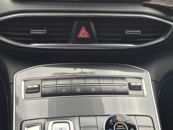 2021 Hyundai Santa Fe IV Рестайлинг, синий, 3000000 рублей - вид 10
