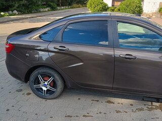 2016 Lada (ВАЗ) Vesta I, коричневый, 770000 рублей, вид 2