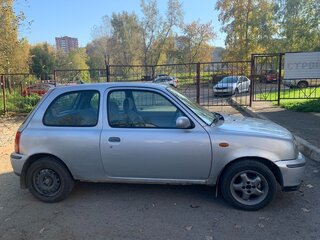 2000 Nissan Micra II (K11), серебристый, 190000 рублей, вид 2