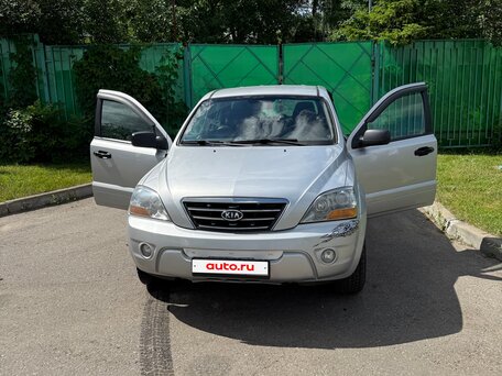 2007 Kia Sorento I Рестайлинг, серый, 1060000 рублей, вид 2