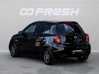 2016 Nissan March IV (K13) Рестайлинг, чёрный, 910000 рублей, вид 2