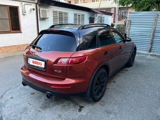 2007 Infiniti FX35 I (S50) Рестайлинг, оранжевый, 750000 рублей, вид 4