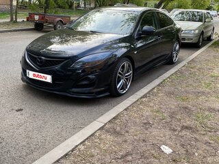 2010 Mazda 6 II (GH) Рестайлинг, чёрный, 1125000 рублей, вид 2