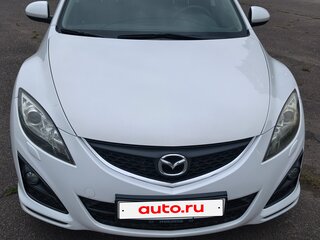 2011 Mazda 6 II (GH) Рестайлинг, белый, 950000 рублей, вид 2