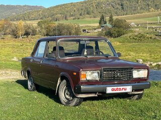 2007 Lada (ВАЗ) 2107, пурпурный, 200000 рублей, вид 2