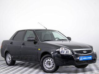 2013 Lada (ВАЗ) Priora I, чёрный, 469000 рублей, вид 1