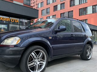 2001 Mercedes-Benz M-Класс 270 I (W163), синий, 600000 рублей, вид 4