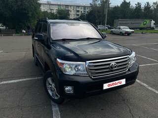 2012 Toyota Land Cruiser 200 Series Рестайлинг 1, чёрный, 3320000 рублей, вид 3