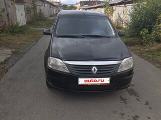 2013 Renault Logan I Рестайлинг, чёрный, 455000 рублей, вид 1