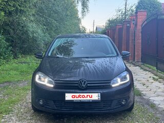 2012 Volkswagen Golf VI, чёрный, 1150000 рублей, вид 1