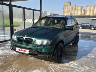 2001 BMW X5 4.4i I (E53), зелёный, 700000 рублей, вид 2
