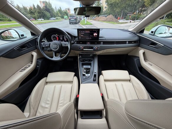 2020 Audi A5 40 TFSI II (F5) Рестайлинг, белый - вид 15