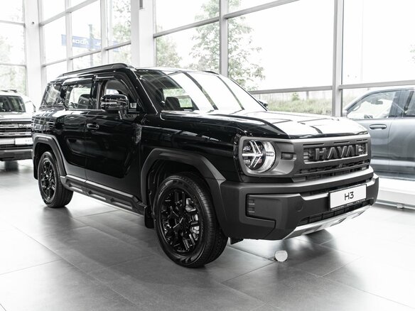 2026 Haval H3 I Рестайлинг, чёрный - вид 1