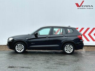 2012 BMW X3 28i xDrive II (F25), чёрный, 1640000 рублей, вид 2