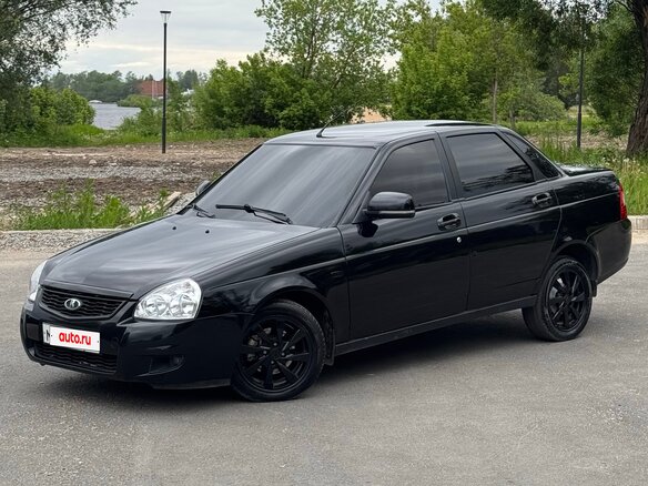 2014 Lada (ВАЗ) Priora I Рестайлинг, синий, 999999 рублей - вид 1