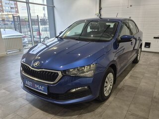 2020 Skoda Rapid I Рестайлинг, синий, 1126000 рублей, вид 1