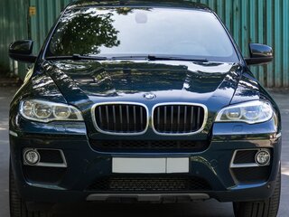 2012 BMW X6 35i I (E71) Рестайлинг, синий, 2380000 рублей, вид 4