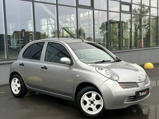 2003 Nissan March III (K12), серебристый, 399000 рублей, вид 4