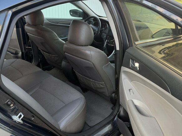 2011 Hyundai Sonata VI (YF), синий, 1110000 рублей - вид 15