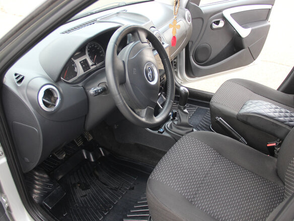 2014 Lada (ВАЗ) Largus I, серебристый, 765000 рублей - вид 8