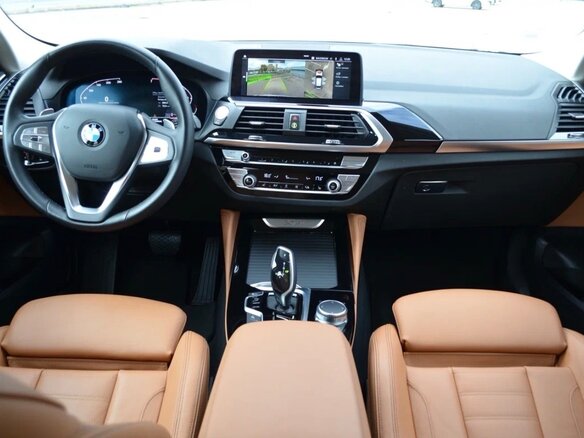 2019 BMW X4 20i II (G02), синий, 4170000 рублей - вид 6