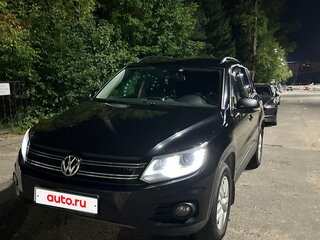 2014 Volkswagen Tiguan I Рестайлинг, чёрный, 1400000 рублей, вид 1