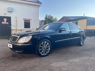 2005 Mercedes-Benz S-Класс 350 IV (W220) Рестайлинг, чёрный, 579999 рублей, вид 1