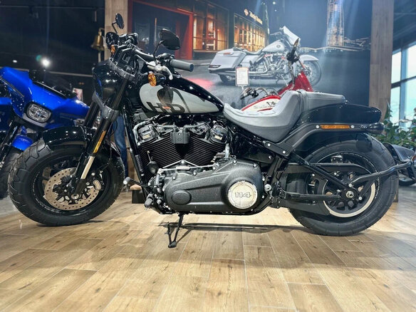 2023 Harley-Davidson Fat Bob, чёрный, 3300000 рублей