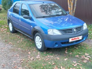 2006 Renault Logan I, синий, 165000 рублей, вид 3