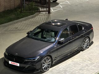 2017 BMW 5 серии 540i VII (G30/G31/G38), синий, 3610000 рублей, вид 1