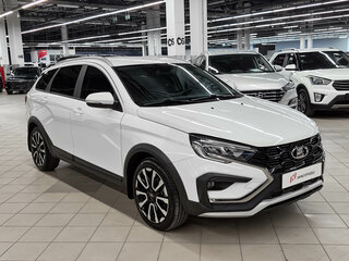 2024 Lada (ВАЗ) Vesta SW Cross I Рестайлинг (NG), белый, 1549000 рублей, вид 2