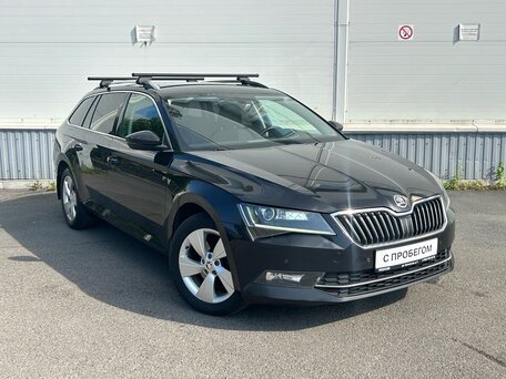 2018 Skoda Superb III, чёрный, 1655000 рублей, вид 4