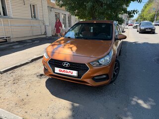 2018 Hyundai Solaris II, оранжевый, 1200000 рублей, вид 1