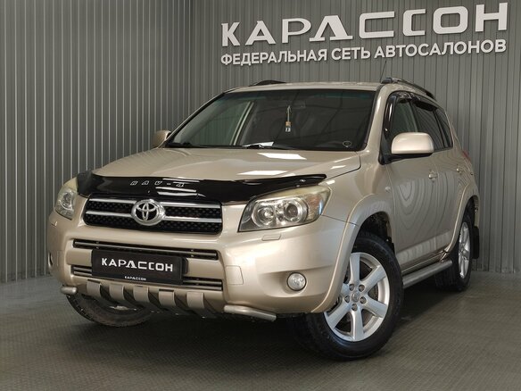 2007 Toyota RAV4 III (XA30), бежевый